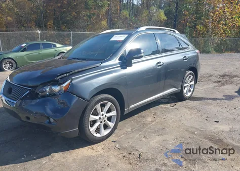 2010 Lexus Rx 350 from USA, damaged, VIN 2T2ZK1BA7AC041175